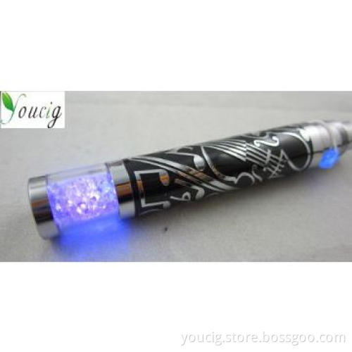 Xmas Promotion Colorful shiny diamond ecigarette 650 900 1100mah